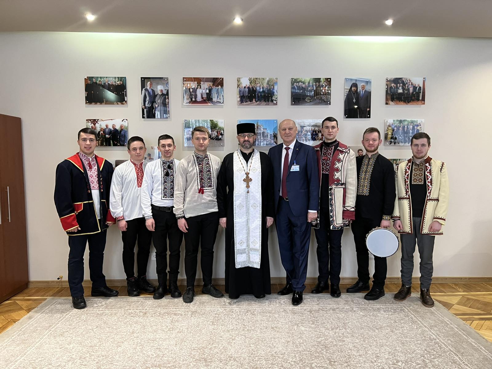 Seminarians of Ternopil Higher Theological Seminary named after Patriarch Joseph Slipy visited Ternopilgaz